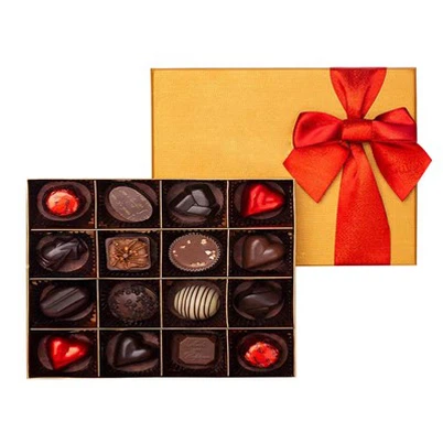 Caja de regalo de chocolate feliz cumpleaños